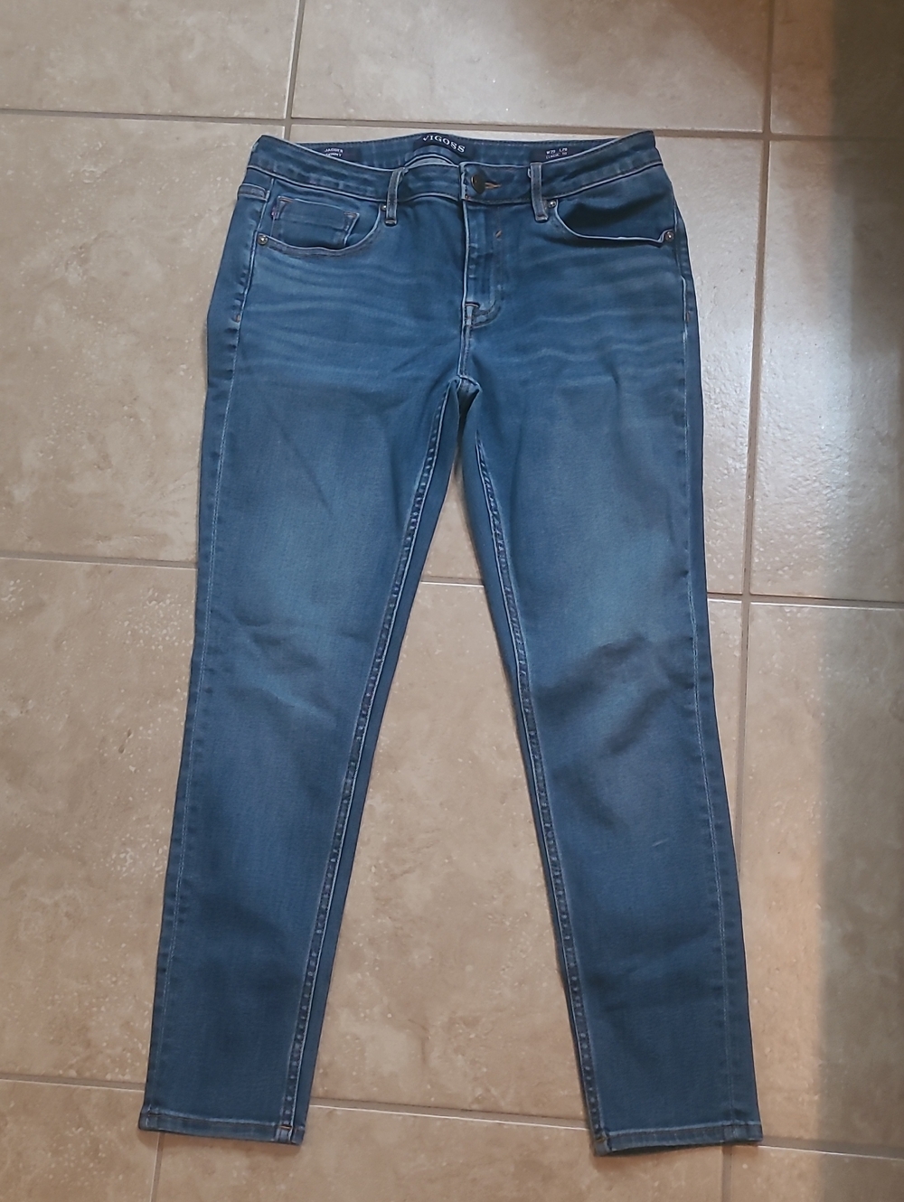 Vigoss Medium Blue Skinny Women's Jeans